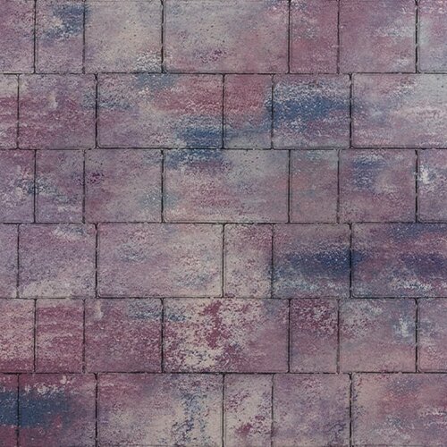 Тротуарная плитка Новый город, 40мм, ColorMix Каратау, гладкая, вид 2 в Гродно