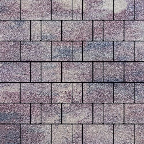 Тротуарная плитка Bergamo Colormix Каратау, 40мм, Antico, вид 2 в Гродно