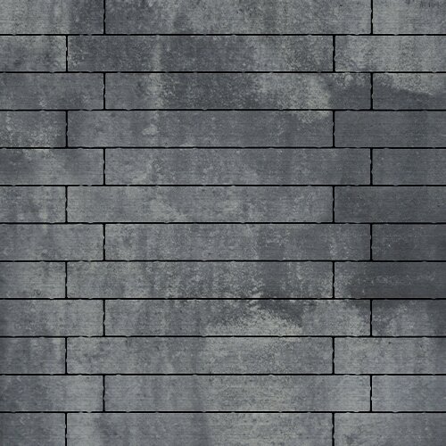 Тротуарная плитка Кроссбар Хэви, 100 мм, ColorMix Актау, гладкая, вид 2 в Гродно