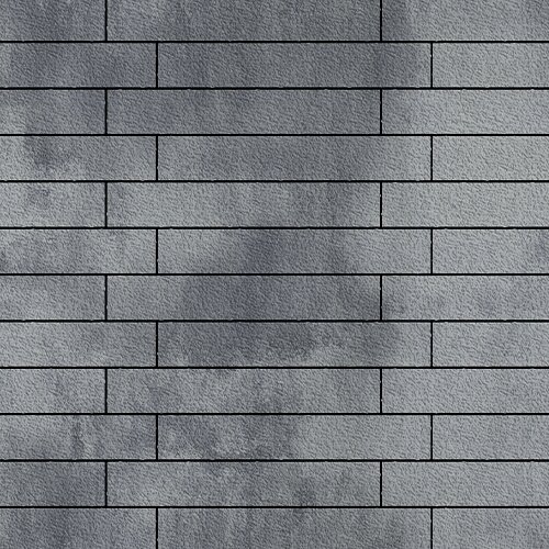 Тротуарная плитка Кроссбар Хэви Лонг, 100 мм, ColorMix Монохром, Native, вид 2 в Гродно